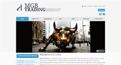 Desktop Screenshot of mgbtrading.com